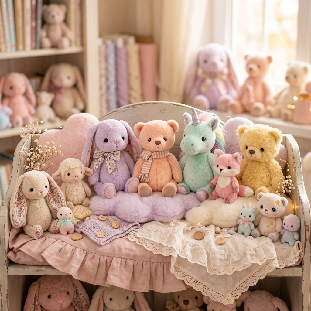 Happy 4 Free plush toys collection